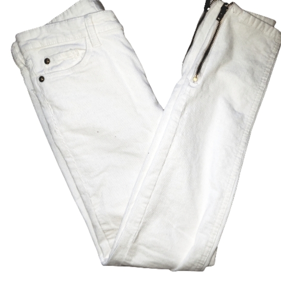 𝅺joe Fresh  cream light corduroy slim fit - Picture 1 of 4